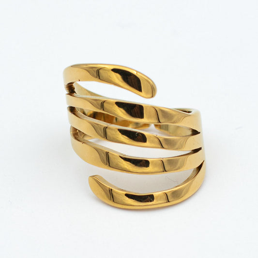 ANILLO ARIELLE DORADO