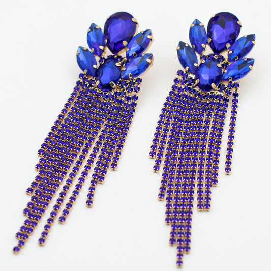 ARETES ALICE AZUL