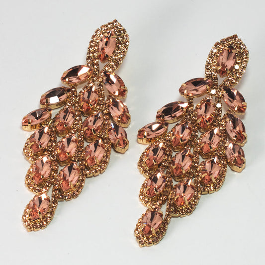 ARETES BIARRITZ ORO ROSA