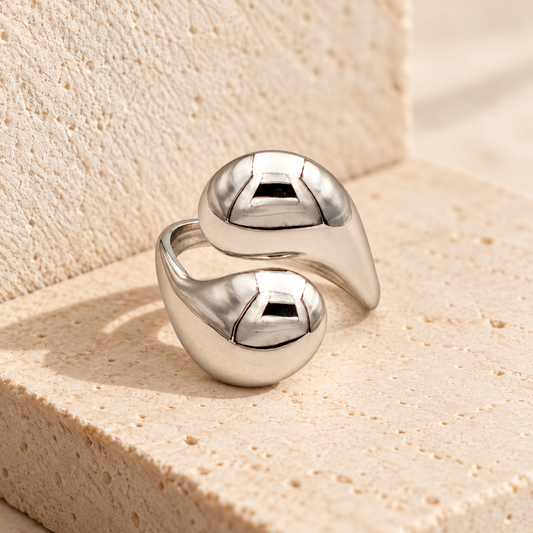 ANILLO AMARANTA PLATEADO