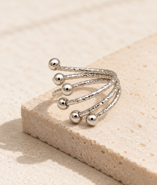 ANILLO KAORI PLATEADO