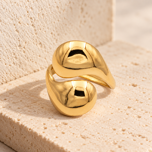 ANILLO AMARANTA DORADO