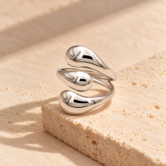 ANILLO SIENA PLATEADO