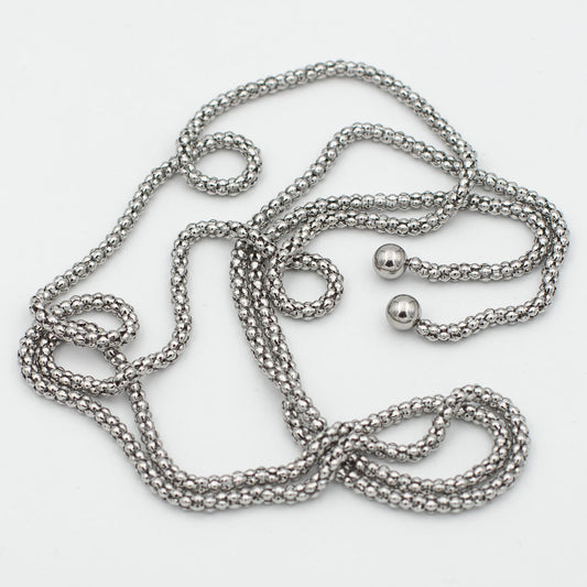COLLAR INFINITUS PLATEADO