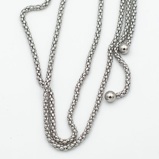 COLLAR INFINITUS PLATEADO