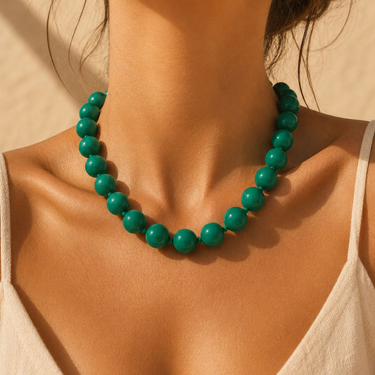 COLLAR BONBONS VERDE