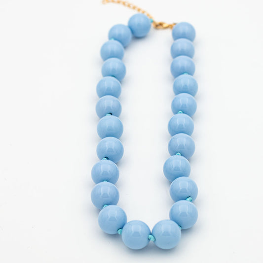 COLLAR BONBONS AZUL CLARO