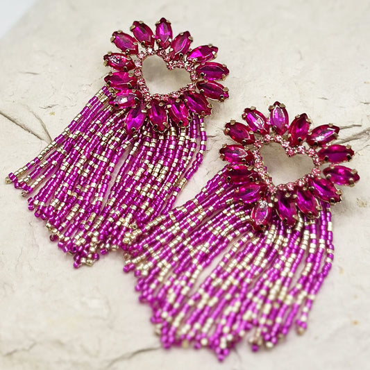 ARETES ANTONIETA PINK