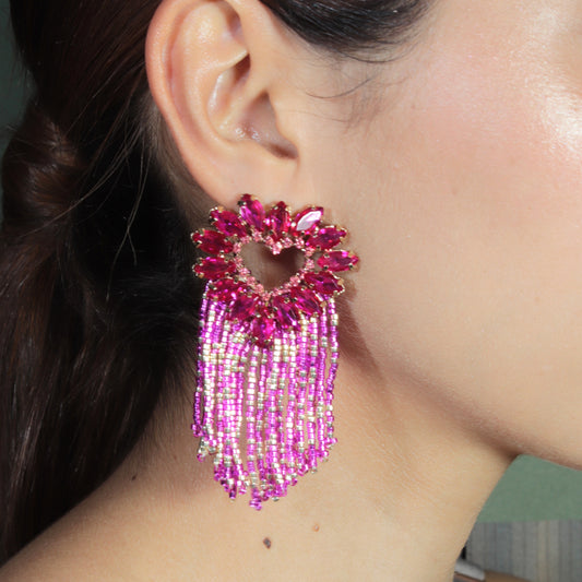ARETES ANTONIETA PINK
