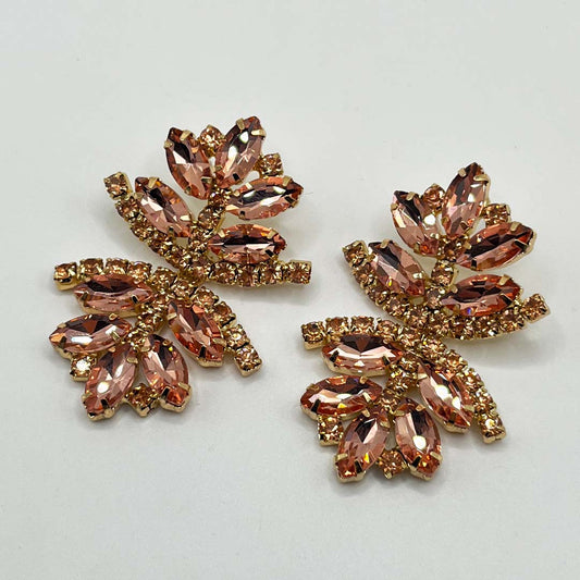 ARETES JUNO ORO ROSA