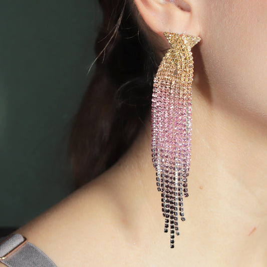 ARETES ÉCLAIR COLORES