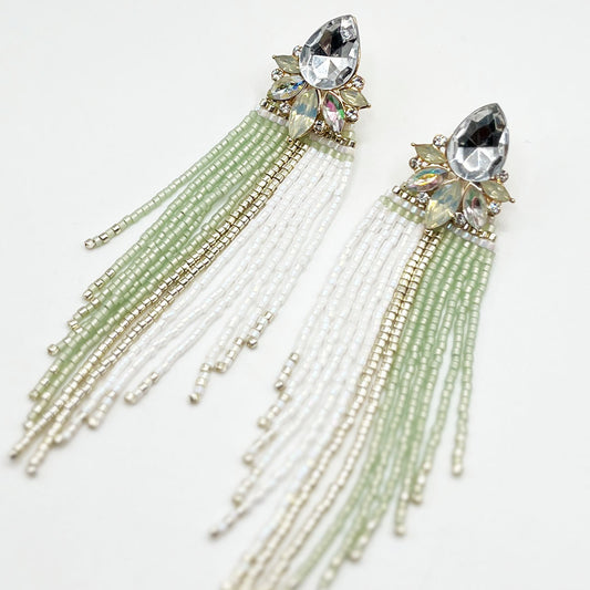 ARETES ALICIA VERDE MENTA