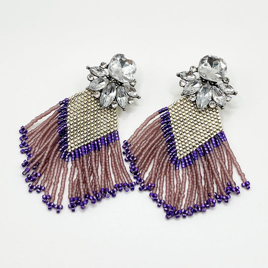 ARETES LUCIA LAVANDA