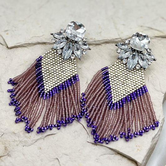 ARETES LUCIA LAVANDA