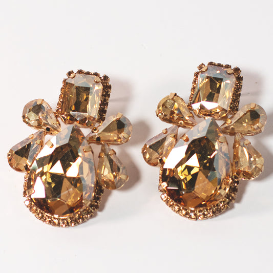 ARETES FRANCESCA DORADO