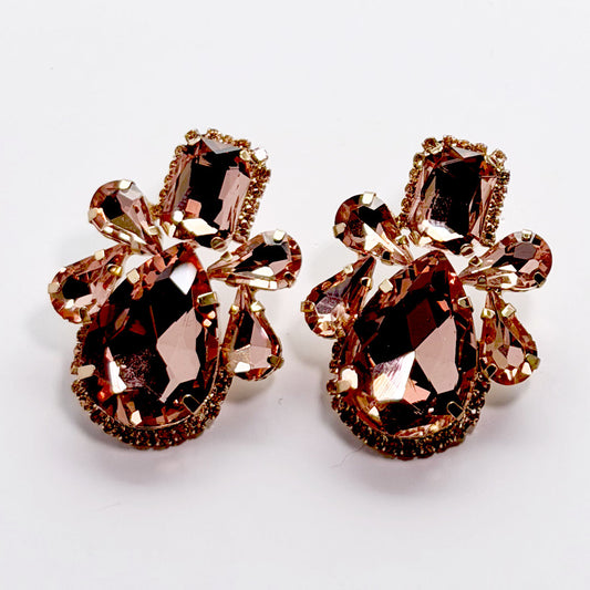 ARETES FRANCESCA ORO ROSA