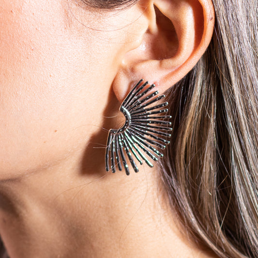 ARETES LUCREZIA PLATEADO