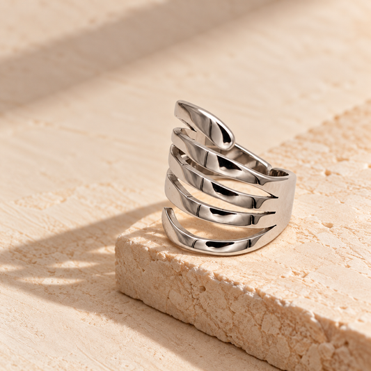 ANILLO ARIELLE PLATEADO