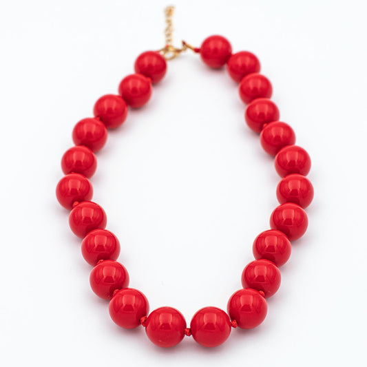 COLLAR BONBONS ROJO