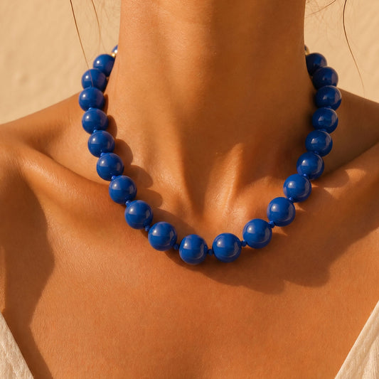 COLLAR BONBONS AZUL