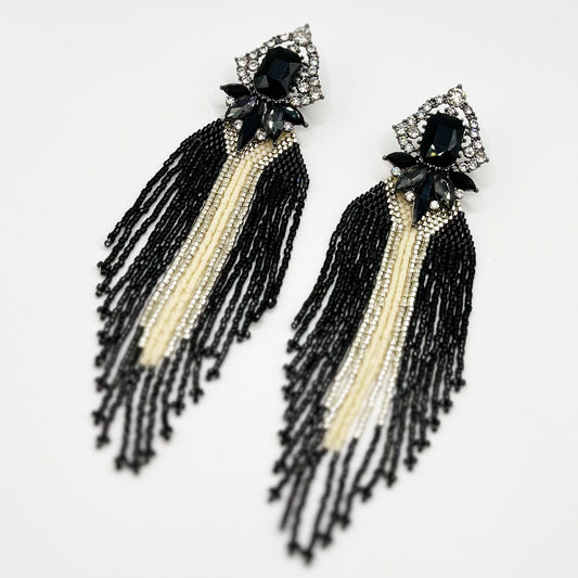 ARETES BIMBA NEGROS