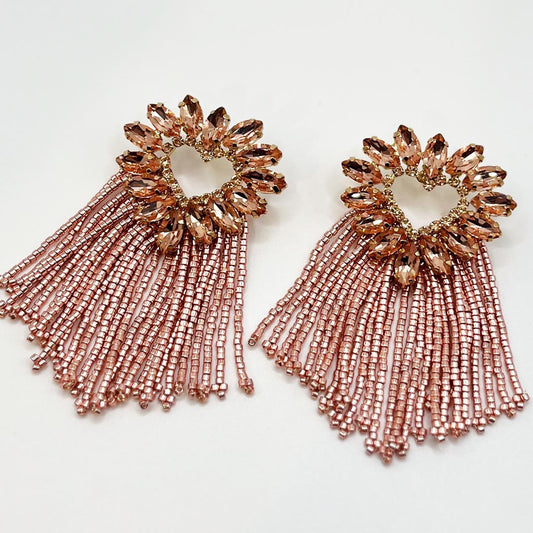 ARETES ANTONIETA ORO ROSA